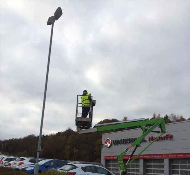 Commercial Lighting Maintenance in Worksop